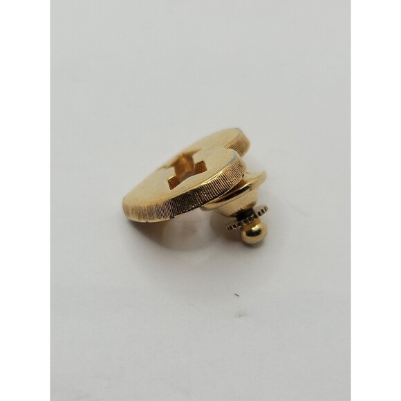 Avon Heart & Arrow Pin Open Design Gold Tone - Picture 4 of 5